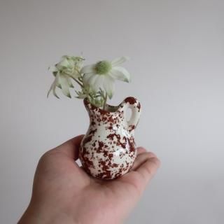 Vintage ceramic mini flower vase/ӥơ ƫ ߥ˥ե١ /ִ/ޤ(818)