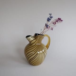 Vintage Fenton marble glass flower vase/ӥơ եȥ ޡ֥륬饹 ե١/ִ/(881)