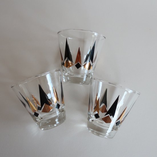 Vintage 50's shot glass/ビンテージ 1950's ショット グラス(882)