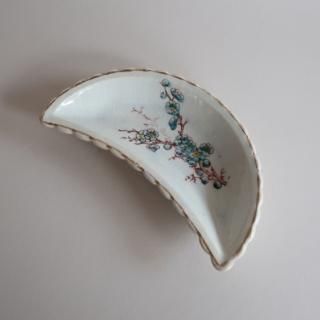 vintage oriental crescent shape small plate/ӥơ  ꥨ󥿥  ץ졼/(906)