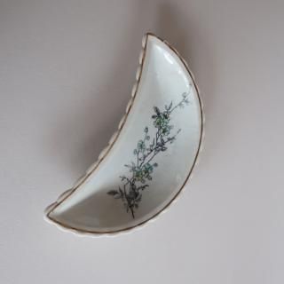 vintage oriental crescent shape small plate/ӥơ  ꥨ󥿥  ץ졼/(907)