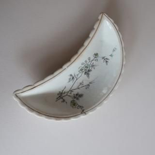 vintage oriental crescent shape small plate/ӥơ  ꥨ󥿥  ץ졼/(910)