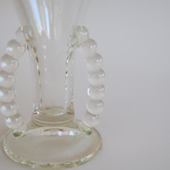 Vintage Imperial Glass Candlewick Vase/ビンテージ Imperial