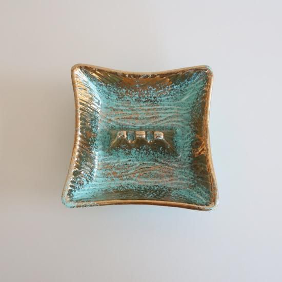 vintage 50's USA ash tray/ビンテージ 陶器 アッシュトレー vintage 50's USA ash tray/ビンテージ 陶器 アッシュトレー
