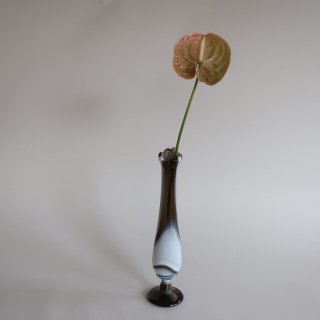Vintage westmoreland glass社製 slag marble flower vase/ビンテージ マーブル フラワーベース /花器/花瓶(928)