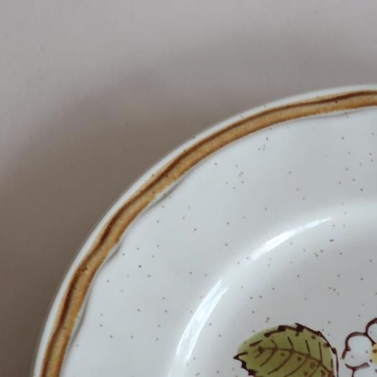 【公式ショップ】 vintage 70's 'Berries 'n Cream' plate made in japan その他