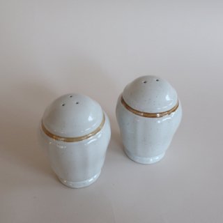 Vintage 70's 'Berries 'n Cream' SaltPepper/ӥơ Americana Heartside ȡڥåѡset(932)