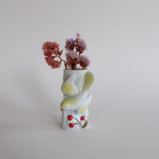 Vintage ceramic mini flower vase/ビンテージ made in JAPAN 陶器 ミニ フラワーベース/花瓶(954)
