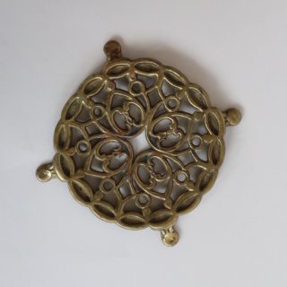 Vintage brass trivet/ӥơ  ߤ(965)