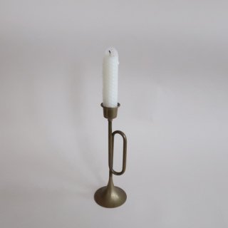 Vintage Brass Candle Holder/ビンテージ 真鍮製 キャンドルホルダー/燭台(971)
