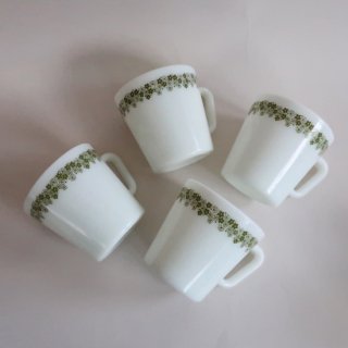 Vintage Pyrex Spring Blossom (Crazy Daisy) coffee mug/ӥơ ѥå ߥ륯饹 ޥ(977)