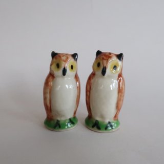 Vintage Owl SaltPepper/ӥơ ե ȡڥåѡset(995)