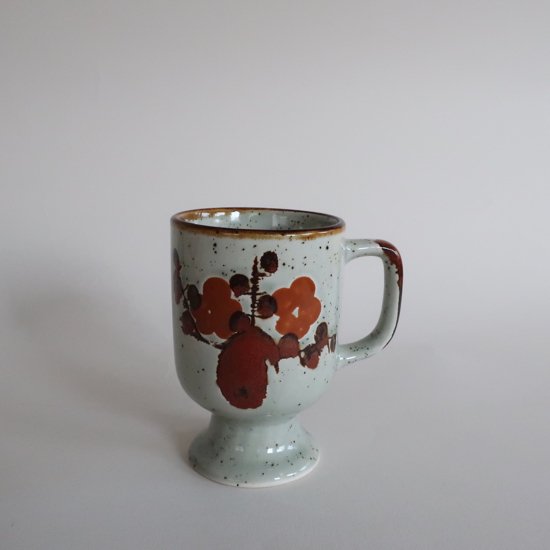 Vintage 60's~70's made in Japan ceramic Mug/ビンテージ 陶器 マグ/マグカップ(A027)