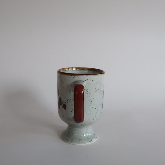 Vintage 60's~70's made in Japan ceramic Mug/ビンテージ 陶器 マグ/マグカップ(A027)