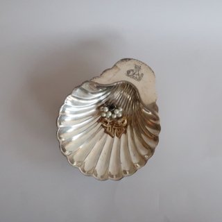 vintage shell silver tray/ӥơ   Сȥ졼(A057)