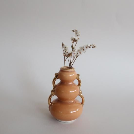 ヴィンテージ フラワーベース 陶器の花瓶 vintage flower vase ヴィンテージ フラワーベース 陶器の花瓶 vintage flower vase