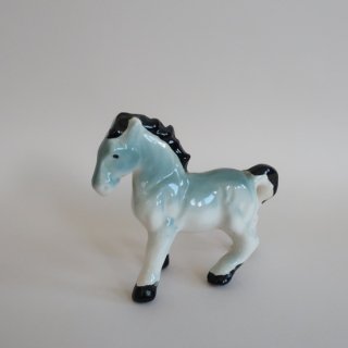 vintage ceramic horse object/ӥơ ƫ  ֥/ʪ(A175)