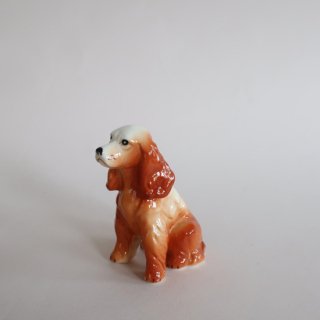 vintage ceramic dog object/ӥơ ƫ  ֥/ʪ(A185)