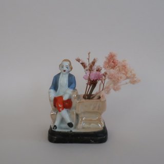 Vintage ceramic mini flower vase/ӥơ ƫ ߥ ե١ //ޤ/֥(A201)