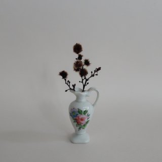Vintage ceramic mini flower vase/ビンテージ 陶器 ミニミニ フラワーベース /花瓶/一輪挿し/オブジェ(A203)