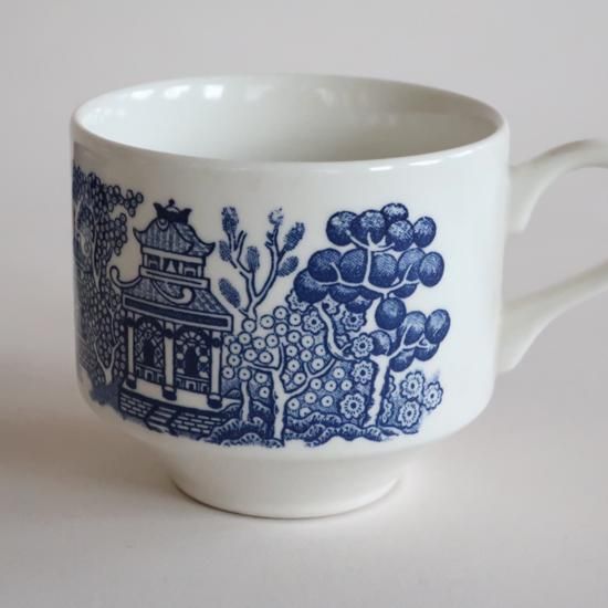 Vintage England Ceramic Cup&Saucer/ビンテージ イングランド製