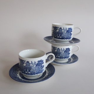 Vintage England Ceramic Cup&Saucer/ӥơ 󥰥 ƫ åסset(A207)