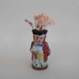Vintage ceramic mini flower vase/ビンテージ 陶器 ミニミニ フラワーベース /花瓶/一輪挿し/オブジェ(A235)