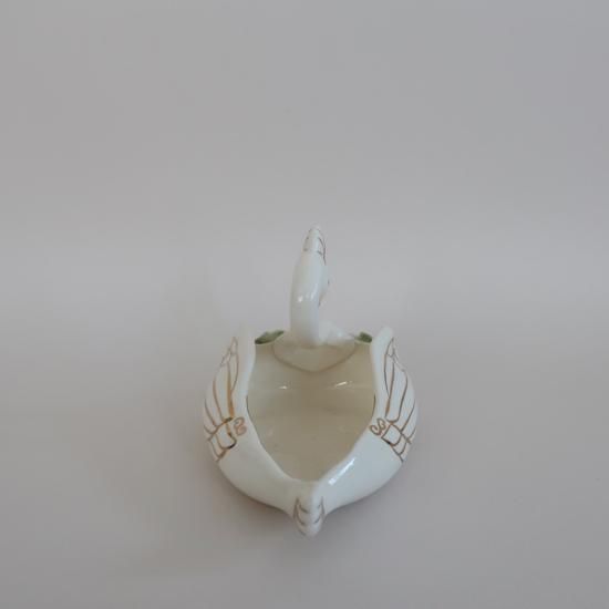 vintage ceramic swan tray /ビンテージ 陶器 白鳥モチーフ 小物 vintage ceramic swan tray /ビンテージ 陶器 白鳥モチーフ 小物