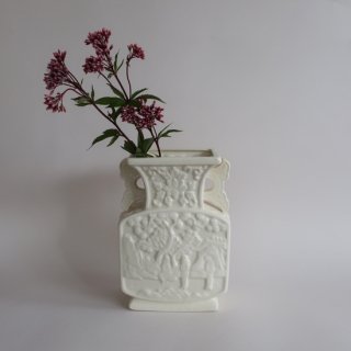 Vintage 50's Oriental Ceramic flower vase/ӥơ ƫ ꥨ󥿥 ե١/ִ/(A298)