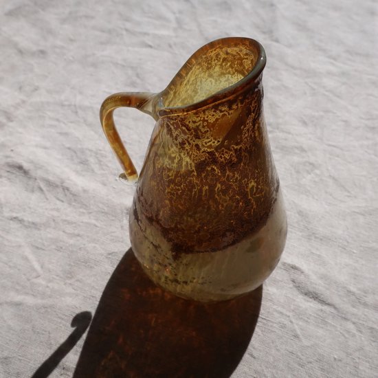 Vintage Neker Glass flower vase/ビンテージ ガラス フラワーベース 