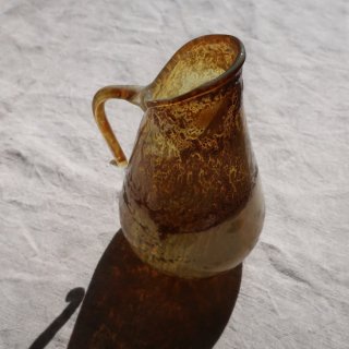 Vintage Neker Glass flower vase/ӥơ 饹 ե١ /ִ/(A302)