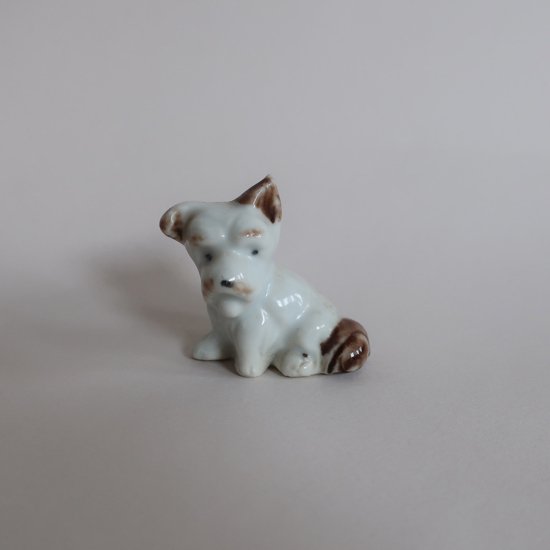 vintage ceramic dog mini object/ビンテージ 陶器製 犬 ミニ オブジェ
