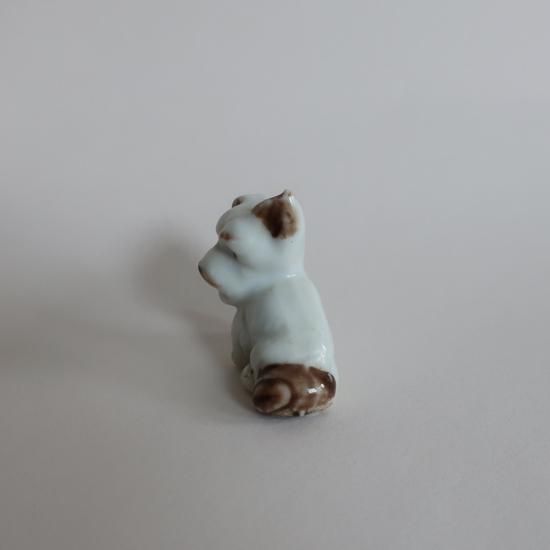vintage ceramic dog mini object/ビンテージ 陶器製 犬 ミニ オブジェ