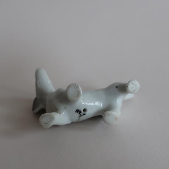 【廃盤・新品未使用】犬のオブジェ 陶器　ニキティキ 楽天市場】海洋生物 アニマル アート オブジェ イカ いか 動物