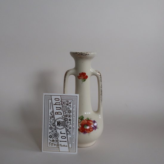 Vintage Ceramic Small Flower Vase/ビンテージ 陶器 スモール