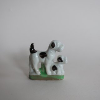 vintage ceramic dog small object/ӥơ ƫ  ⡼ ֥/ʪ(A398)