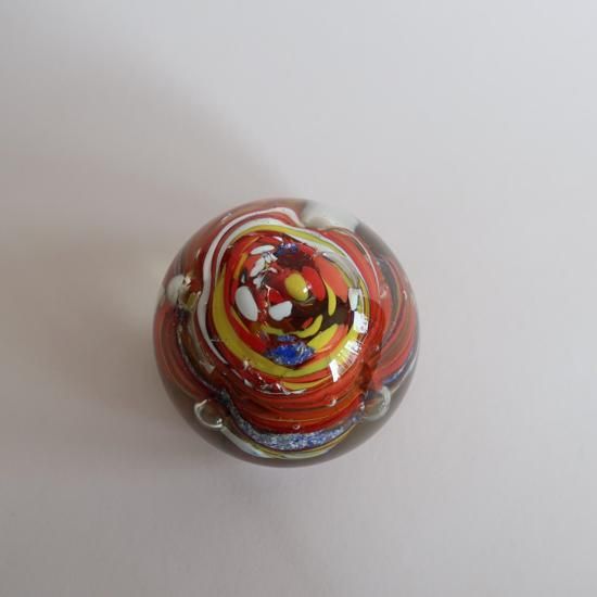 Vintage PAPER WEIGHT Marble/ビンテージ ガラス マーブル