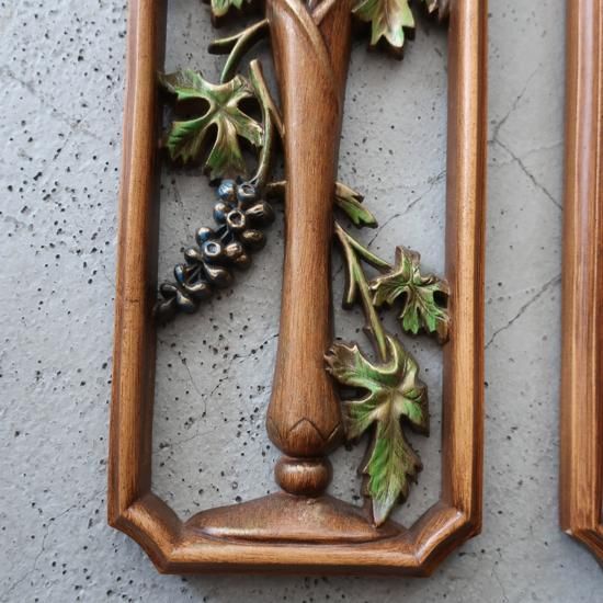 Vintage Wall Deco (set of 2) /ビンテージ BURWOOD社製 Vintage Wall Deco (set of 2) /ビンテージ BURWOOD社製