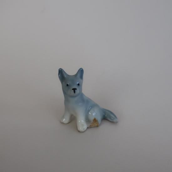 vintage ceramic dog mini object/ビンテージ 陶器製 犬 ミニ
