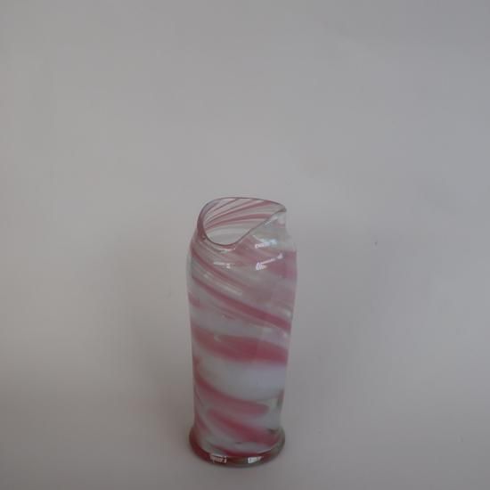 ヴィンテージ　花器　花瓶　ピンク　マーブル　ガラス 162444432.jpg?cmsp_timestamp=