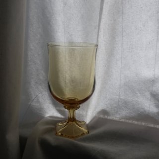 vintage 60s amber glass/ビンテージ 1960's アンバー グラス(A493)