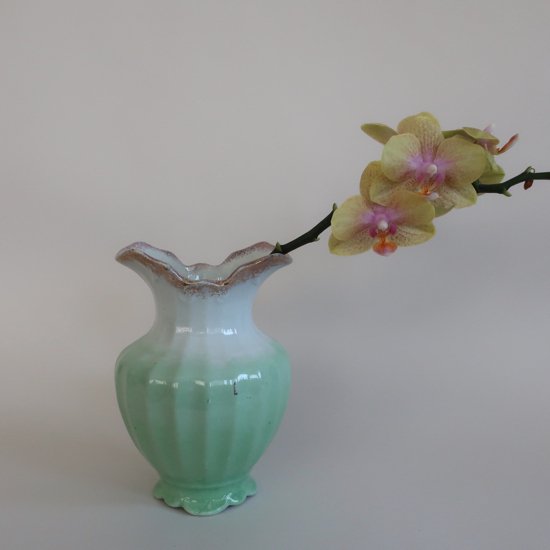 Vintage 50's Ceramic Flower Vase/ビンテージ 陶器 フラワーベース