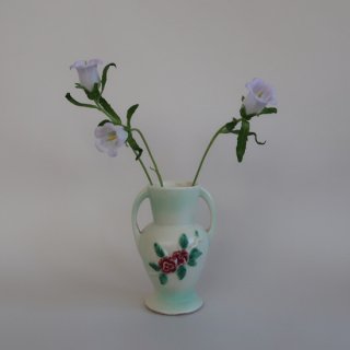 Vintage 30's small Ceramic Flower Vase/ビンテージ 陶器 スモール フラワーベース /花器/花瓶(A529)