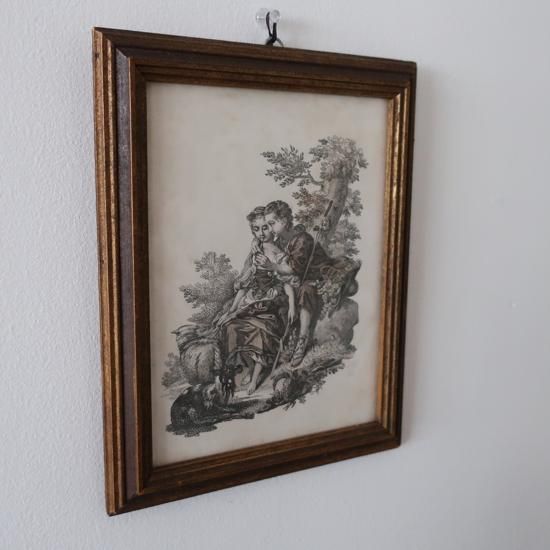 Vintage FLECK BROS.NYC. Wall Deco Art/ビンテージ 絵画 Vintage FLECK BROS.NYC. Wall Deco Art/ビンテージ 絵画