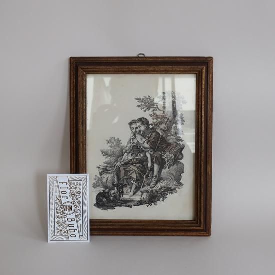 Vintage FLECK BROS.NYC. Wall Deco Art/ビンテージ 絵画 Vintage FLECK BROS.NYC. Wall Deco Art/ビンテージ 絵画