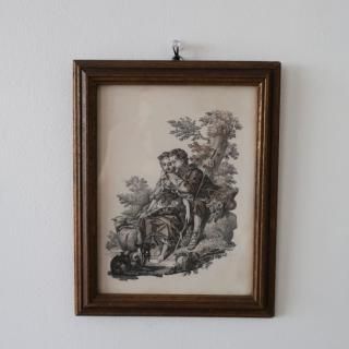 Vintage FLECK BROS.NYC. Wall Deco Art/ӥơ  ǥ / 륢(A539)