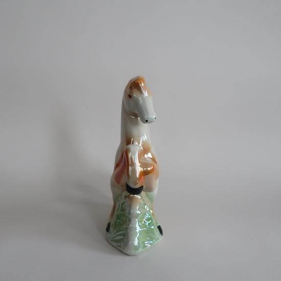 Vintage Horse Ceramic object/ビンテージ 陶器製 馬 オブジェ Vintage Horse Ceramic object/ビンテージ 陶器製 馬 オブジェ