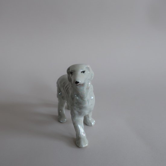 vintage ceramic made in occupied JAPAN Dog object/ビンテージ 陶器