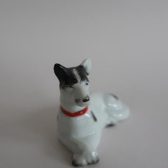 vintage ceramic made in JAPAN Dog object/ビンテージ 陶器製 vintage ceramic made in JAPAN Dog object/ビンテージ 陶器製