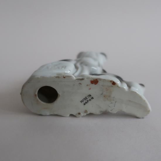vintage ceramic made in JAPAN Dog object/ビンテージ 陶器製 vintage ceramic made in JAPAN Dog object/ビンテージ 陶器製